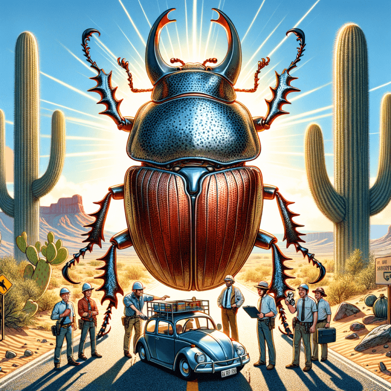 🪲 El escarabajo diablo: un blindado natural que ni un coche aplasta. Ingenieros, tomen nota: la madre naturaleza lleva siglos en el juego del diseño invencible.