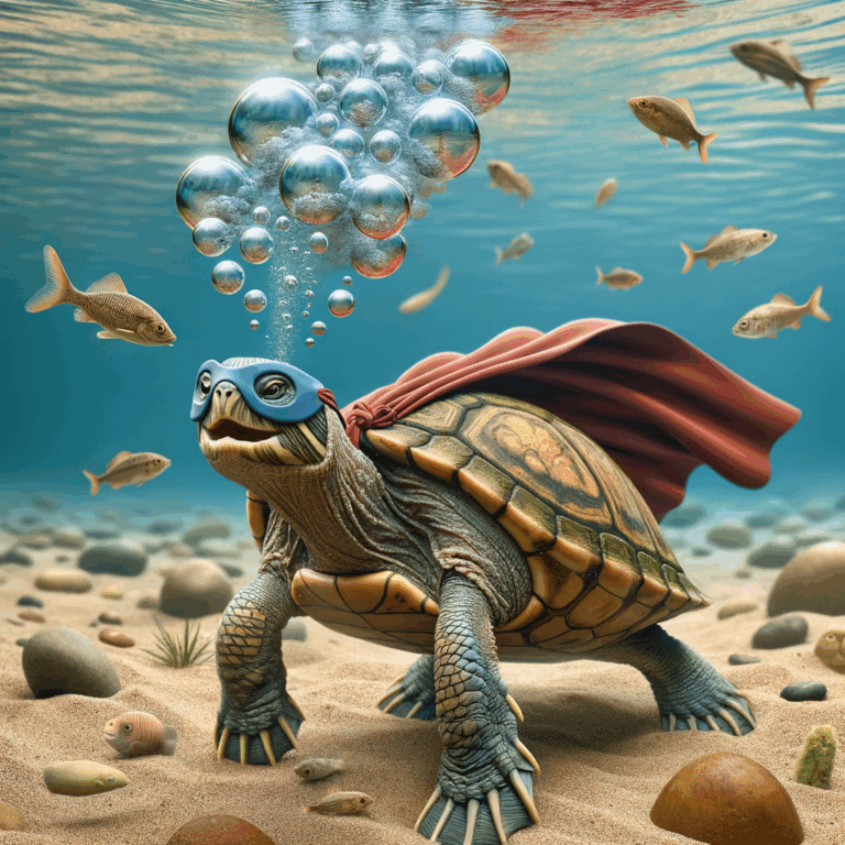🐢 La tortuga de caparazón blando: respira por su trasero, se camufla como ninja y desafía a los superhéroes. ¡El verdadero maestro acuático de la naturaleza!