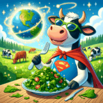 🐄 Vacas con dieta de algas: menos metano, más planeta. Estos rumiantes podrían ser la clave ecológica que nadie vio venir. ¡Salvando el mundo un pasto a la vez!