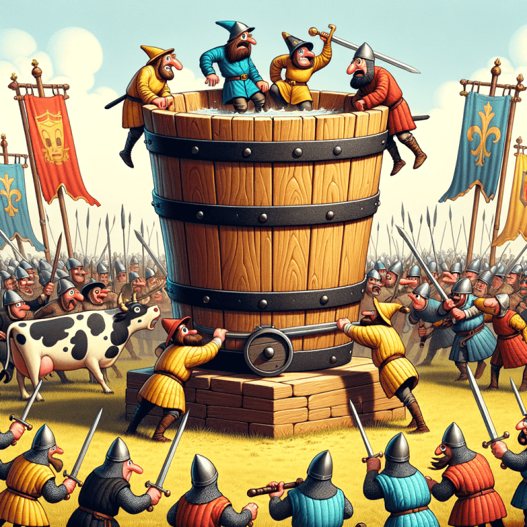 La guerra del balde: cuando un cubo desató el caos 🪣