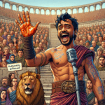 En "Gladiador", un moco inesperado en plena batalla casi se roba el show, demostrando que la épica también puede tener un lado... nasal. 🤧🏛️