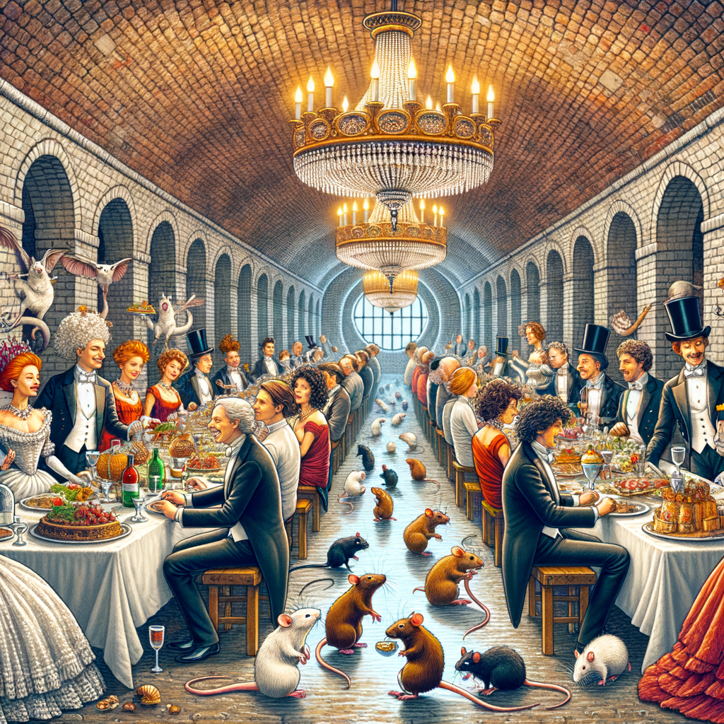 🍽️ En 1867, la alta sociedad parisina disfrutó una cena de gala en las cloacas. ¿Cena exclusiva o puro atrevimiento? ¡Así es París bajo tierra!