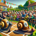 Cuando la velocidad se mide en milímetros y la emoción en babas, prepárate para las carreras de caracoles, donde los héroes son lentos pero las expectativas altas. 🐌🏁🚀