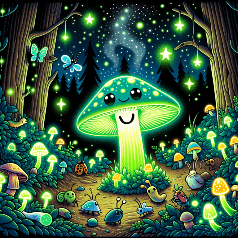 🍄 Hongos bioluminiscentes Mycena: iluminan el bosque con su resplandor natural. Los neones del reino Fungi que podrían inspirar avances en ciencia y tecnología.