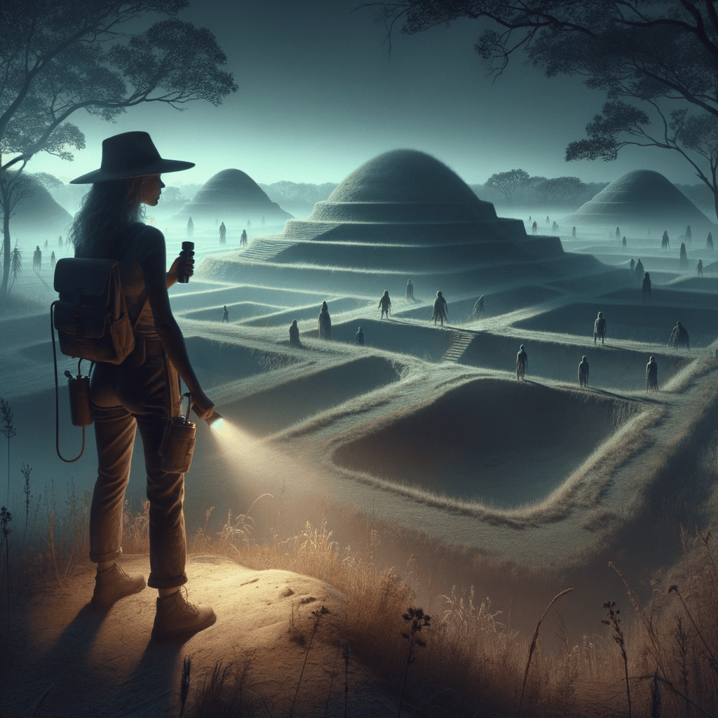 Cahokia, la metrópoli que rivalizaba con Nueva York, desapareció sin dejar rastro en el siglo XIV. Sus secretos aún yacen bajo montículos y sombras. 🏺🌿